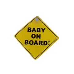 GENERICO - Señal letrero baby on board 00160AM