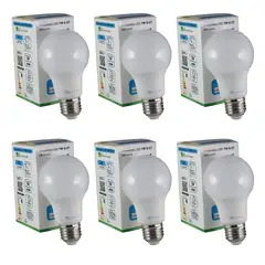 GREEN E - Ampolleta Led de 7W.E27.Luz Fría/ x 6 Unidades