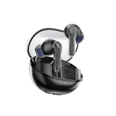 SOUNDPEATS - Audífonos Inalámbricos TWS ENC IPX4 Clear Negro