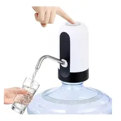 GENERICO - Dispensador Electrico De Agua Recargable Para Botellones Color Blanco