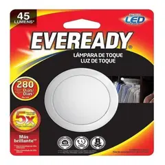 EVEREADY - Lampara Led De Toque Luz De Toque Color Blanco