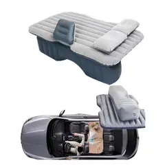 GENERICO - Colchón Inflable para Auto con Compresor 12V y 2 Almohadas