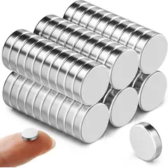 KUANGYE - 20 Imanes Decorativos Pequeños Para Pegatinas 12×4mm