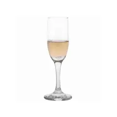 CRISTAR - Set 6 Copas Flute Champagne 183ml Rioja Vidrio Transparente