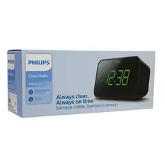 PHILIPS - BDSTAR3306 RADIO RELOJ NEGRO OPEN BOX