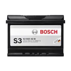 BOSCH - Batería de Auto 55 Ah Positivo Derecho 390 CCA