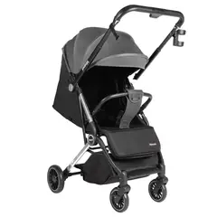 BBQOOL - Coche Maleta Compacto Reverse Cromado Plata