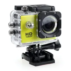 OEM - CAMARA DEPORTIVA SUMERGIBLE 4K FULL HD AMARILLA