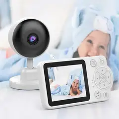 GENERICO - CAMARA MONITOR DE BEBE CON PANTALLA LCD