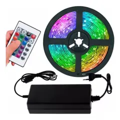 GENERICO - Cinta con RGB con silicona led 5050 de 5mt 467-1