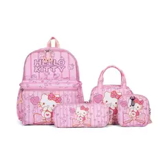 TIOZONEY - Set Mochila Infantil Niñas Escolar Kitty