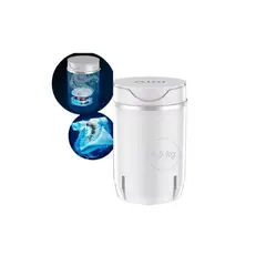 ANGELES DEL HOGAR - Mini lavadora portatil Blanca Automatica 45 lt