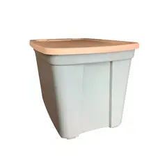 REYPLAST - Caja Organizadora Almacenamiento Megaforte 75 Litros Rosa