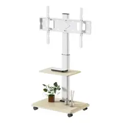 GENERICO - Soporte Tv Rack Movil Con Ruedas 32 A 70 Base Pedestal