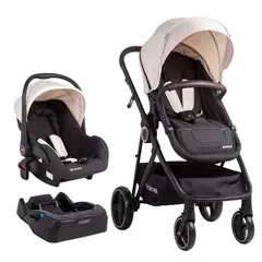 BEBESIT - Coche Travel System Cosmos Beige