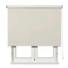 VIEWTEX - Cortina Roller Blackout 220X250 Ivory Premium Solpor