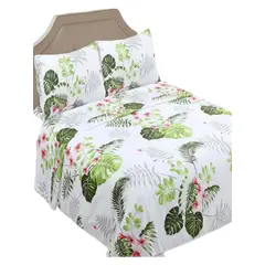 GENERICO - JUEGO DE SABANAS POLIALGODÓN 2 PLAZA