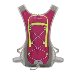 GENERICO - MOCHILA OUTDOOR CAMELBACK CON BOLSA 2 LITROS FUCSIA.