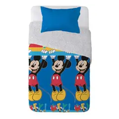 MASHINI - Plumón Infantil Sherpa ¡Perfecto para Noches Frías! Mickey Mouse