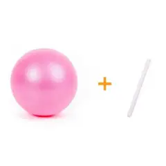 GENERICO - Pelota balón de Pilates Rosada