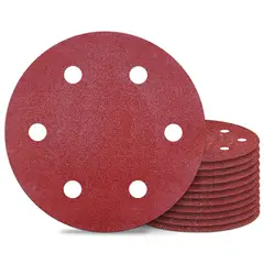KUANGYE - Set De 10 Discos De Lija Grano 80 Disco 225mm