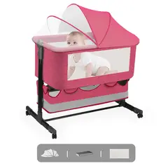 ANIKIDS - Cuna Colecho Corral Bebe Guagua Mecedora Mosquitero Colchón
