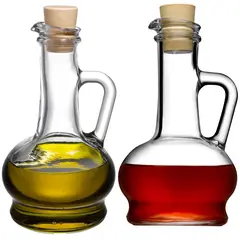 PASABAHCE - Botella Aceite - Vinagre Olivia 260ml Set 2 pcs