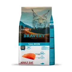 BRAVERY - Gato Adulto Esterilizado Salmón 7 kg