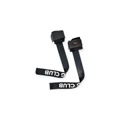 ORXFIT - STRAPS MUÑEQUERAS LIFTING CLUB CLASSIC NEGRA - ORX