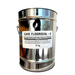 CAVE - FLOORSEAL S - Sellador de pisos, Incoloro Tineta 17 Kg