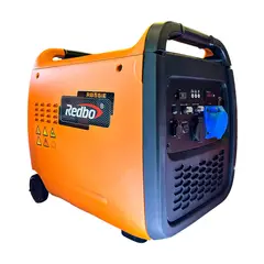 REDBO - Generador Inverter RB-55ie Inverter Pro 5500 5.5 kW, 223cc, Partida Eléctrica, Silencioso