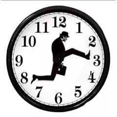 GENERICO - Reloj De Pared Inspirado En La Comedia Británica