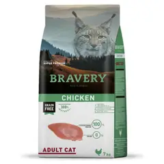 BRAVERY - Gato Adulto Pollo 2 kg