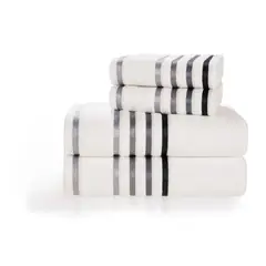 KARSTEN - Set Sábana Baño Lumina 4 Piezas 100% Algodón