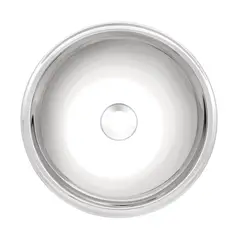 TRAMONTINA - Lavamanos Redondo en Acero Inox Brillante 30 Cm