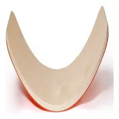 GENERICO - Tabla De Equilibrio Para Niños 83x30cm Color Naranja