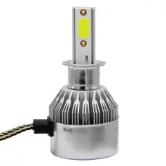 GENERICO - Ampolleta Led H3-880-9007 Con Ventilador 36w 3800ml - Gris oscuro