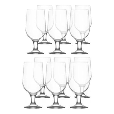 Generico Set 12 Copas De Cerveza Shop Cervecero De 375 Ml