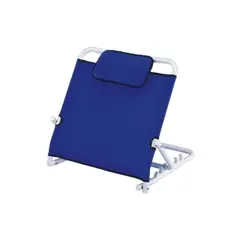 MAXCARE - Respaldo Cama Ortopédico Ajustable Azul 56cm X 52.5cm