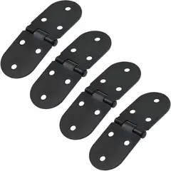 KUANGYE - 4 piezas Bisagra Para Puerta Mueble Armario Plegable180°