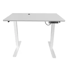 GLOBAL LATIN GROUP - Escritorio Ajustable Automático 140x60cm Altura regulable - Blanco