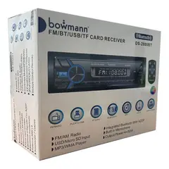 GENERICO - Radio De Auto Bowmann Ds-2800bt Con Usb Bluetooth