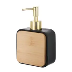 OEM - Dispensador Jabón Alcohol Gel Decorativo Madera Metal