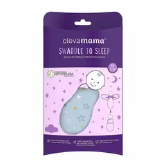 CLEVAMAMA - Manta de Arrullo Swaddle CELESTE