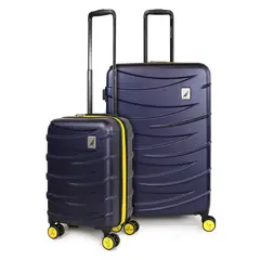 NAUTICA - Pack 2 maletas S+L Mónaco de 10 y 23kg azul