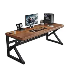 LUBABYCAS - Escritorio De Madera Diseño K Snow 140cm