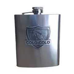 COLO COLO - Petaca Metálica Logo 450ml