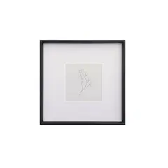 VGO - Marco 30x30 para foto 15x15 Negro