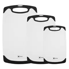 CROIX - Set de 3 Tablas Para Cortar de PP y TPR Antibacteriano