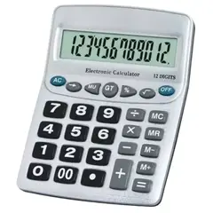 GENERICO - Calculadora 12 Digitos Kd-1048b Kaerda Color Gris